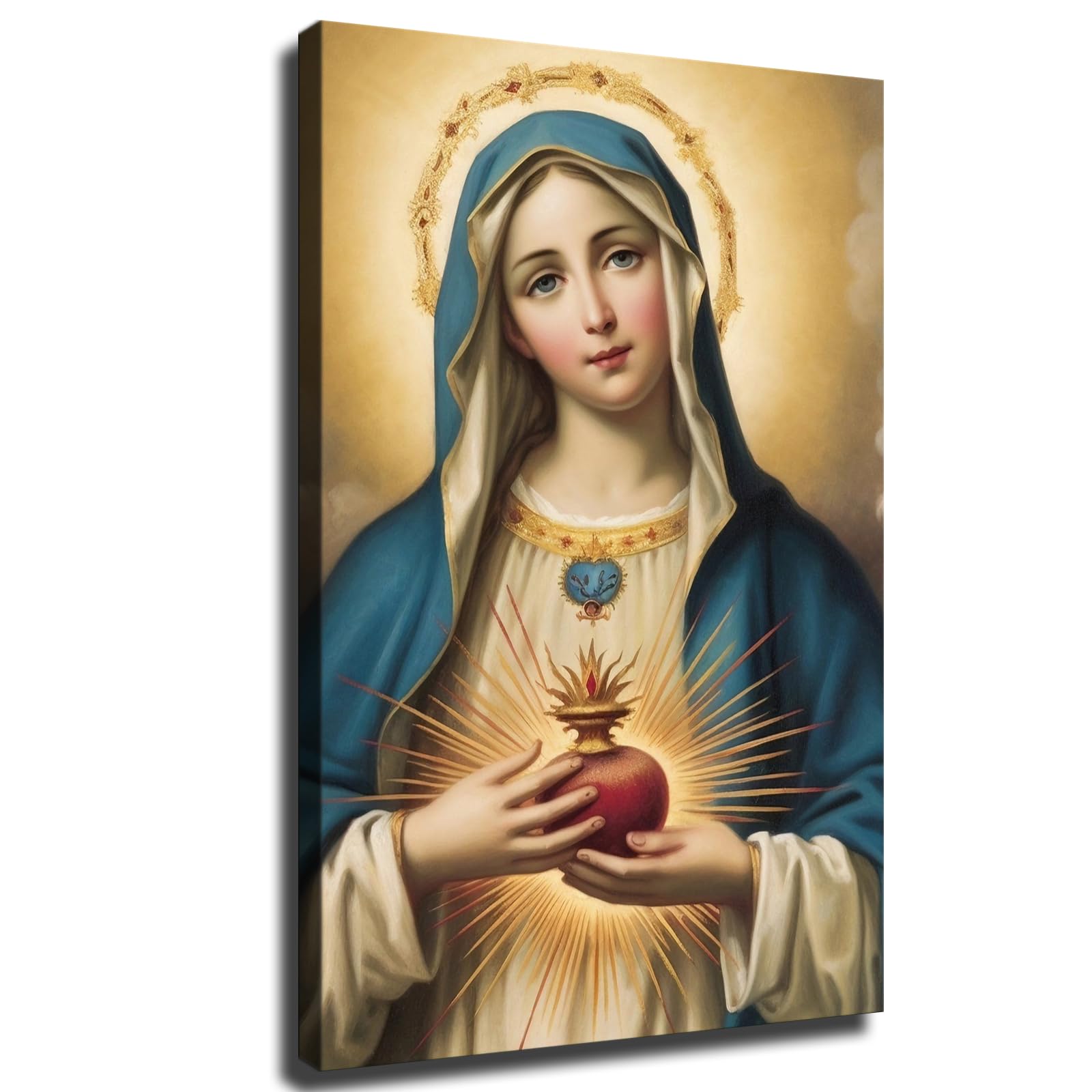 Amazon.com: IkiCk Immaculate Heart of Mary Poster, Italian